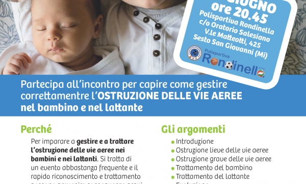Dental Milano - Sapresti salvare la vita al tuo bambino? Incontro Formativo 10 Giugno 2022